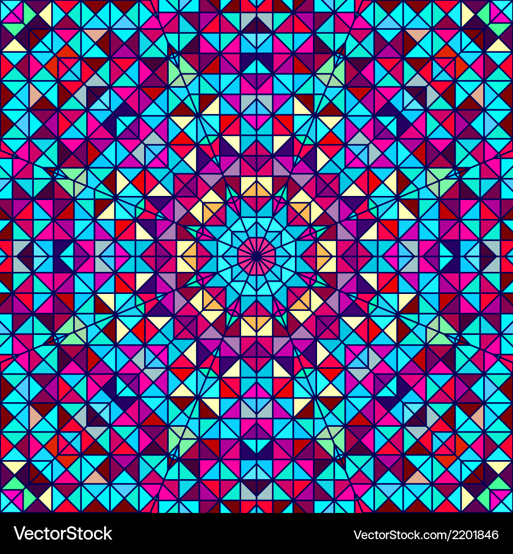 Abstract geometric color background Vector Image