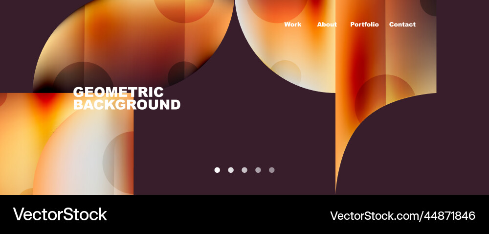 Circle round elements and lines geometric Circle round elements and lines geometric vector image