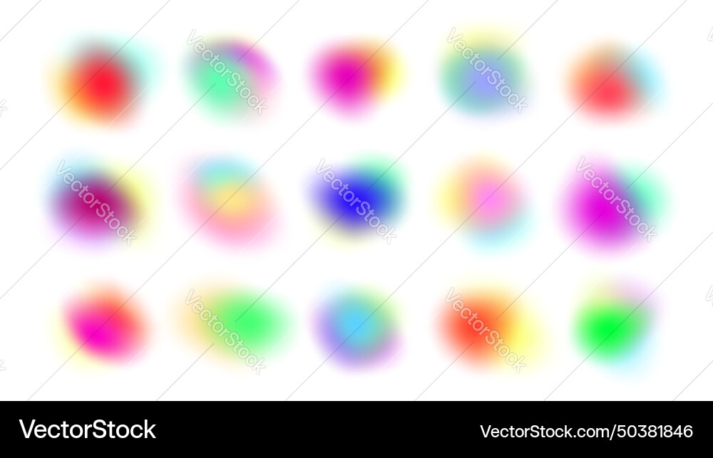 Fluid Gradient Shapes - Abstract vector image