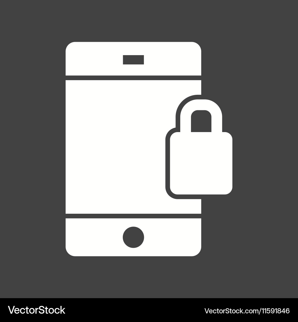 Secure device vector image