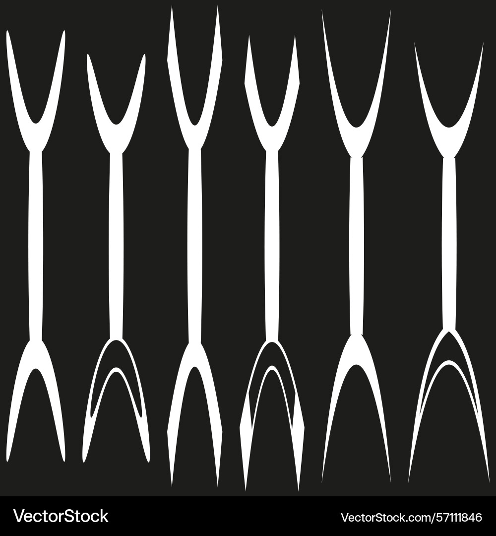 Vertical arrows icon symmetric pointer pattern vector image