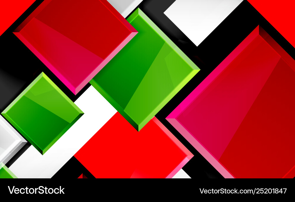 Colorful square and rectangle blocks background Colorful square and rectangle blocks background Vector Image
