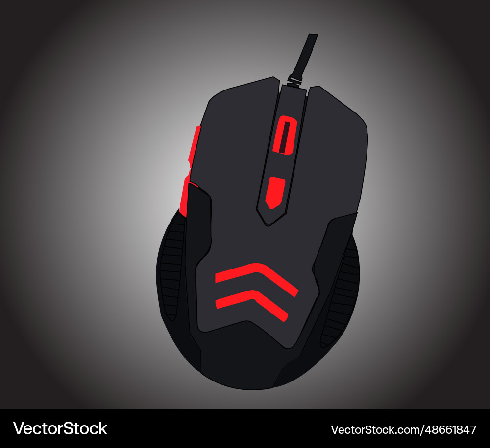 Image of computer mouse Vector Image