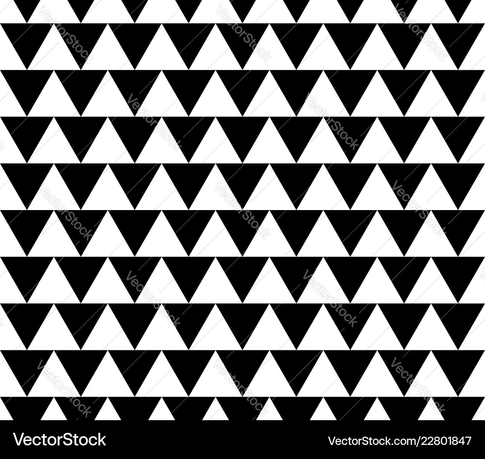 Seamless pattern made of triangles triangle Seamless pattern made of triangles triangle vector image