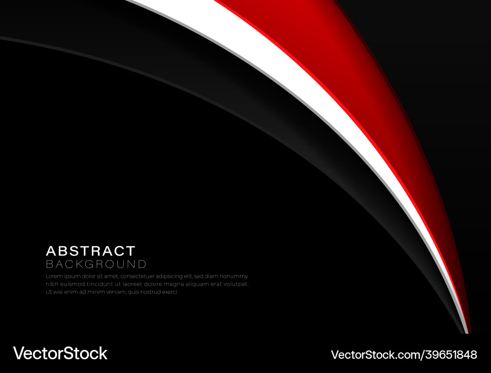 Abstract red white curve shape overlap layer Abstract red white curve shape overlap layer Vector Image