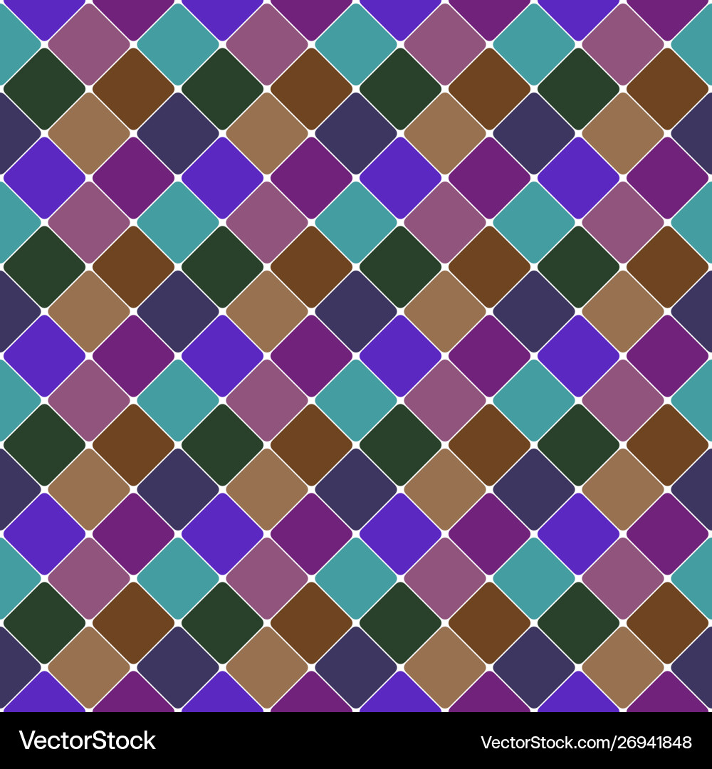 Abstract seamless multicolored square pattern Vector Image
