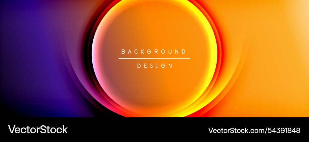 Bright rainbow style color gradient with curve Vector Image