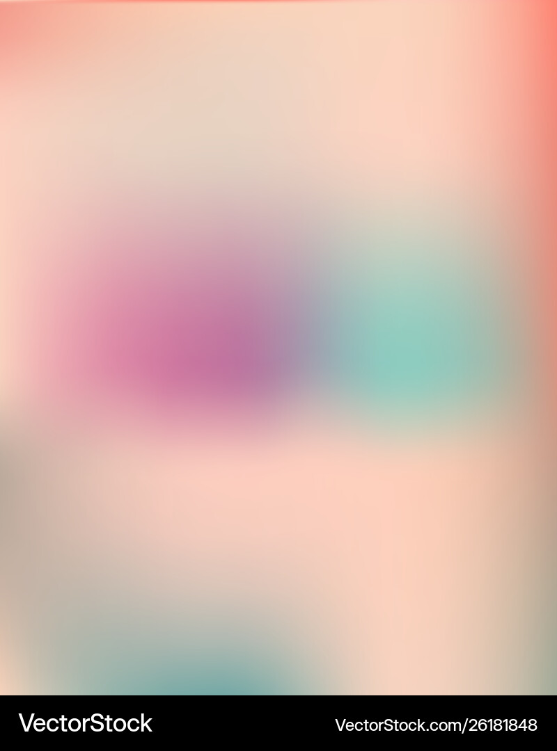 Gradient mesh painted in different colors Vector Image