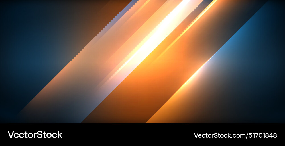 Neon dynamic diagonal light rays background Neon dynamic diagonal light rays background Vector Image