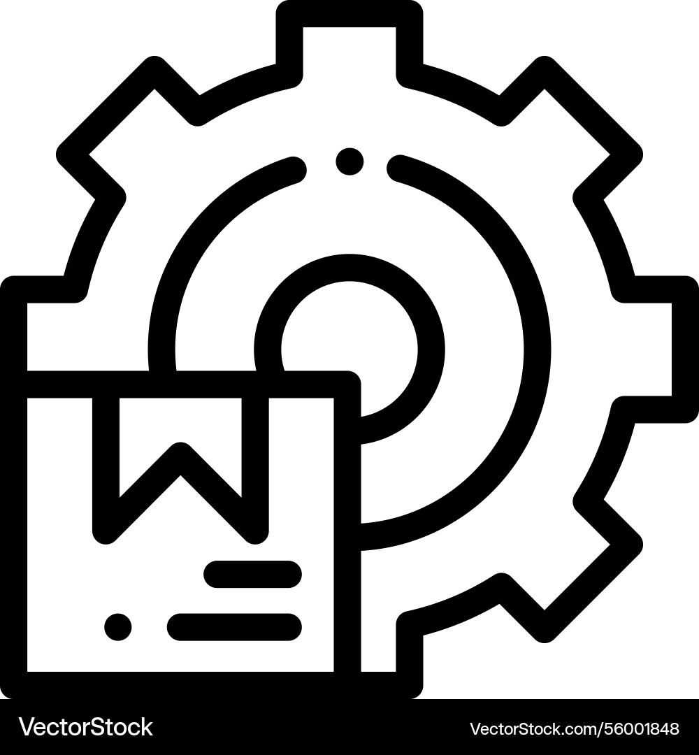 Pad icon thin linear style design isolated Pad icon thin linear style design isolated vector image