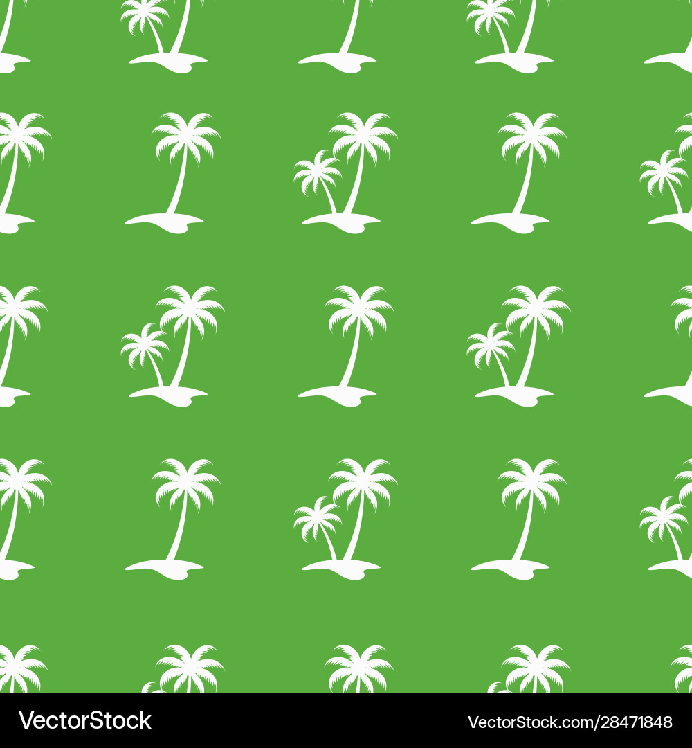 Seamless pattern with palm can use for textile Seamless pattern with palm can use for textile Vector Image