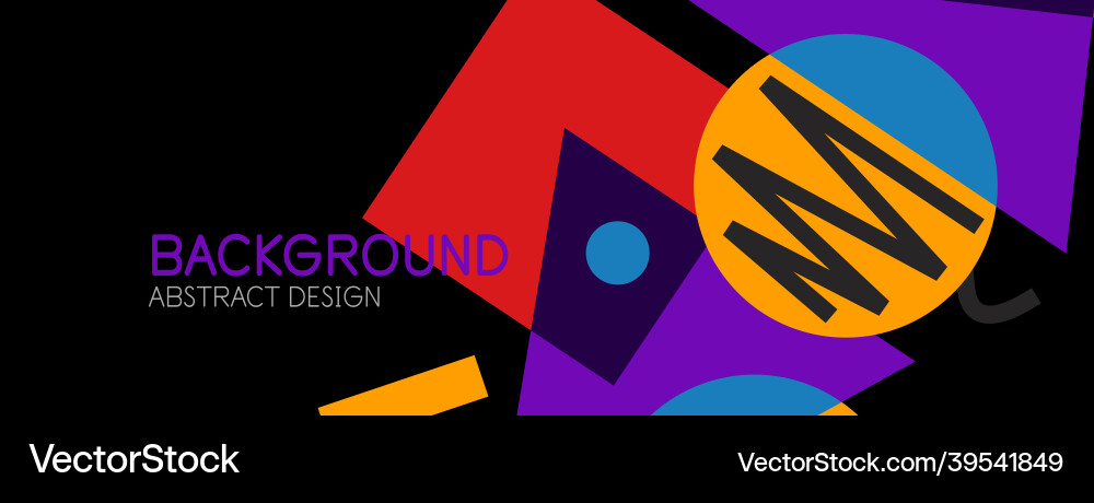 Abstract background blocks lines triangles Abstract background blocks lines triangles vector image