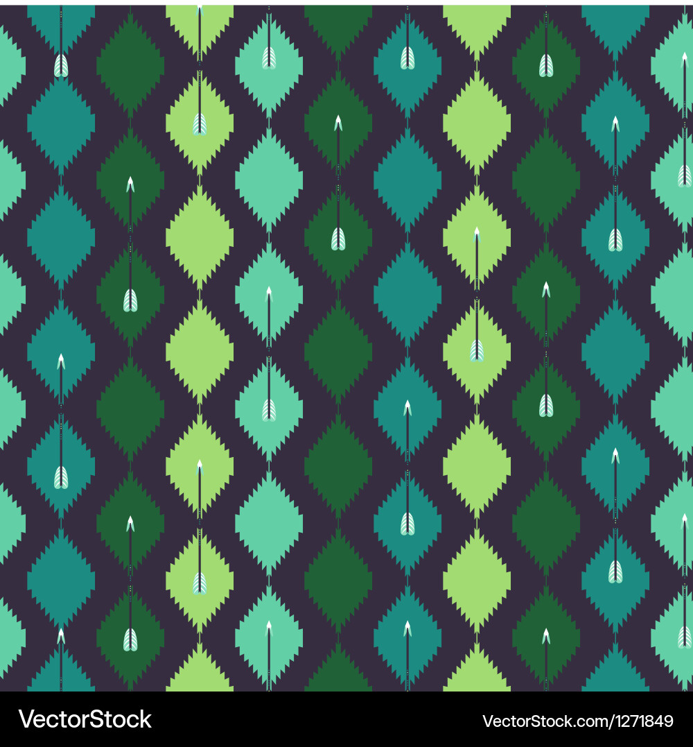 Aztec Arrow Pattern vector image