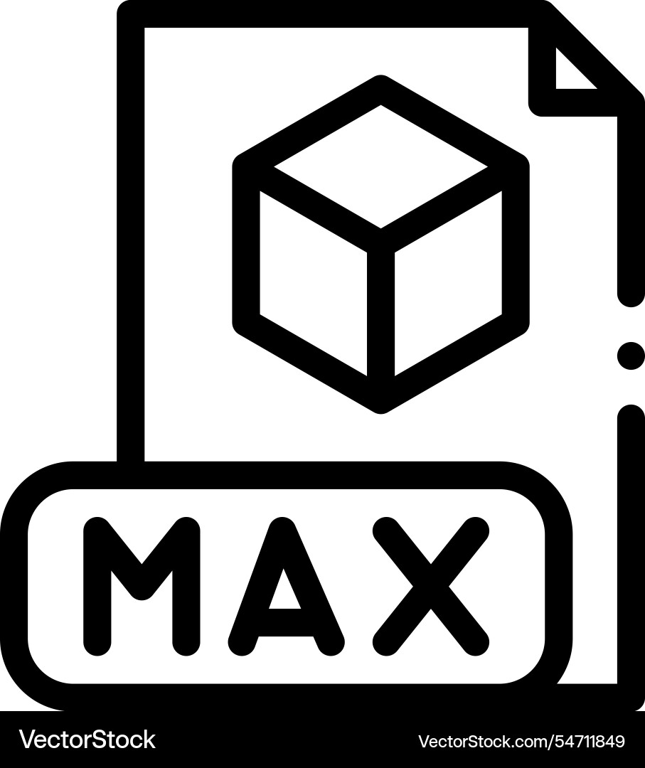 Maximize icon thin linear style design isolated Maximize icon thin linear style design isolated vector image