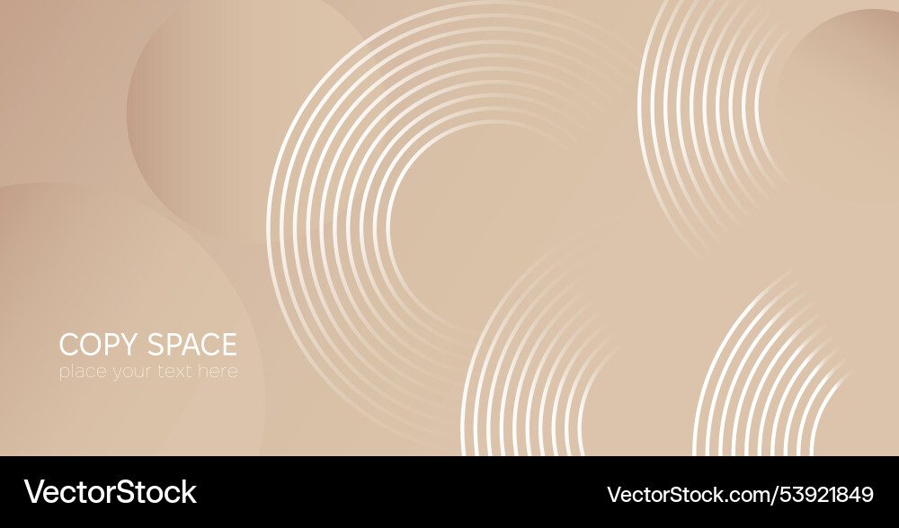 Modern abstract background with circle Vector Image