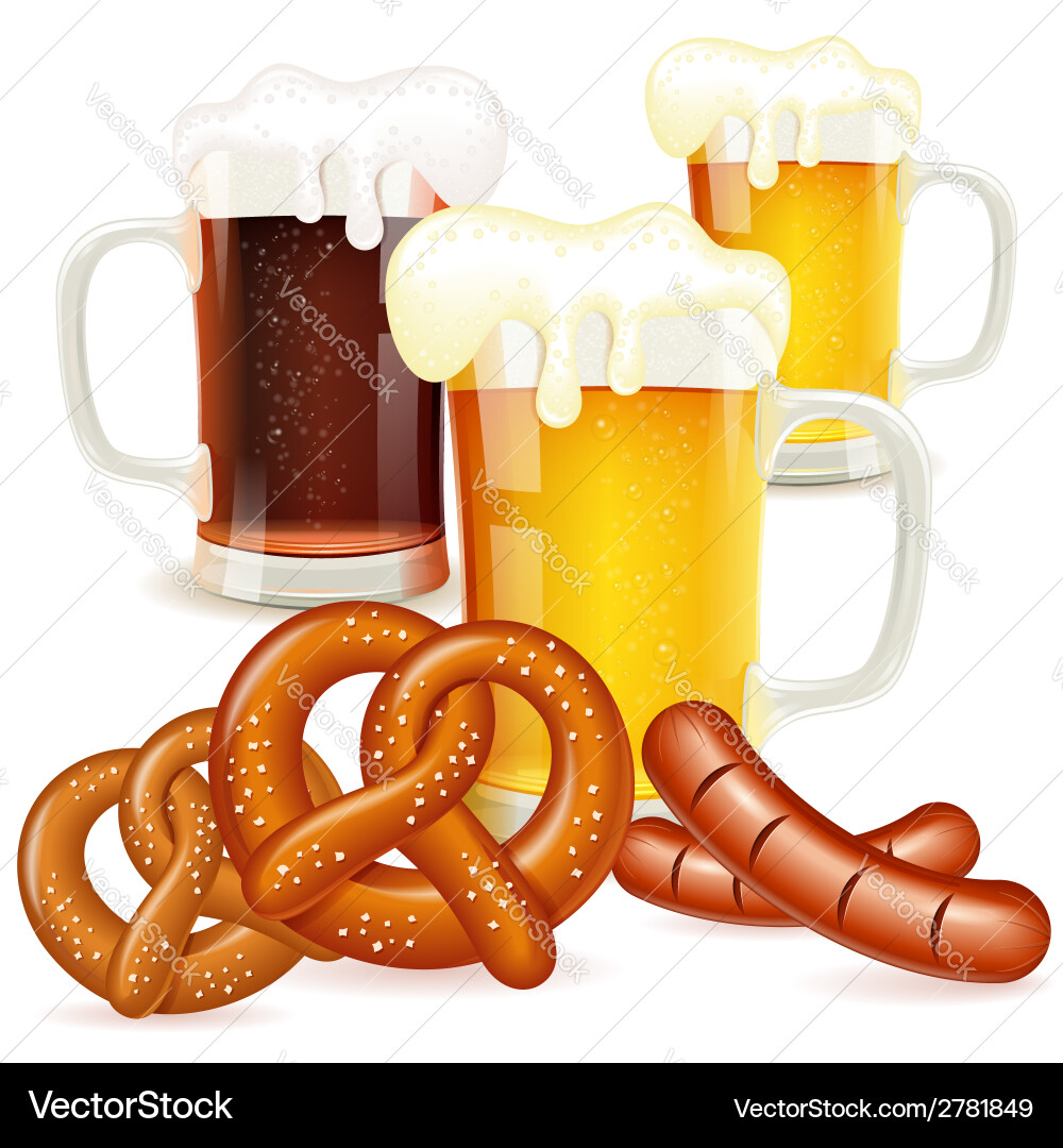 Oktoberfest concept Royalty Free Vector Image - VectorStock