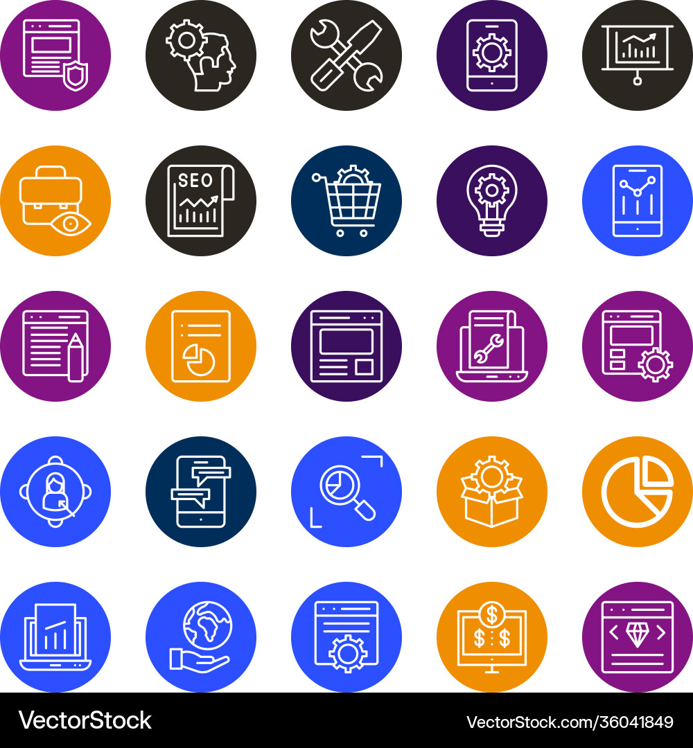 Web and seo isolated icon which can easily Vector Image