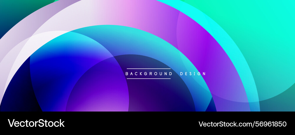 Abstract colorful layers create dynamic flowing Abstract colorful layers create dynamic flowing Vector Image