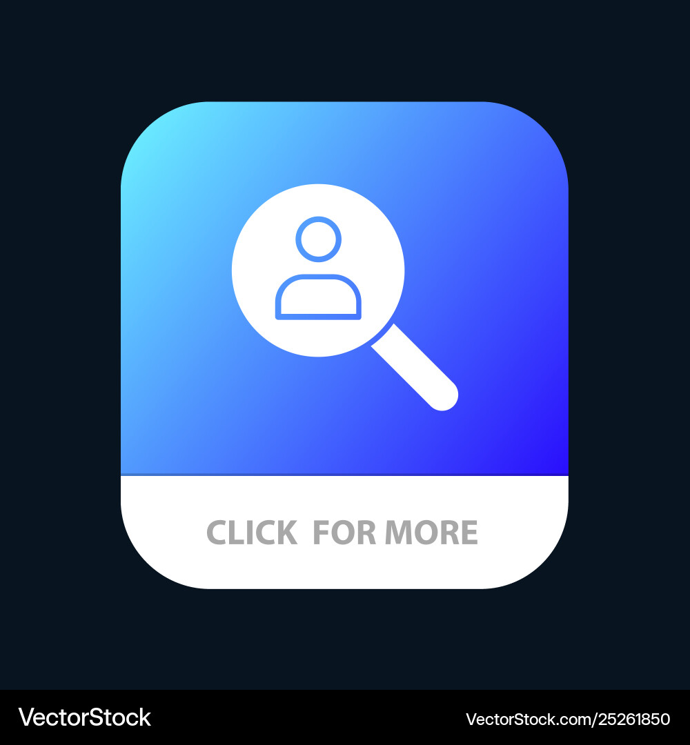 Browse find networking people search mobile app Browse find networking people search mobile app vector image