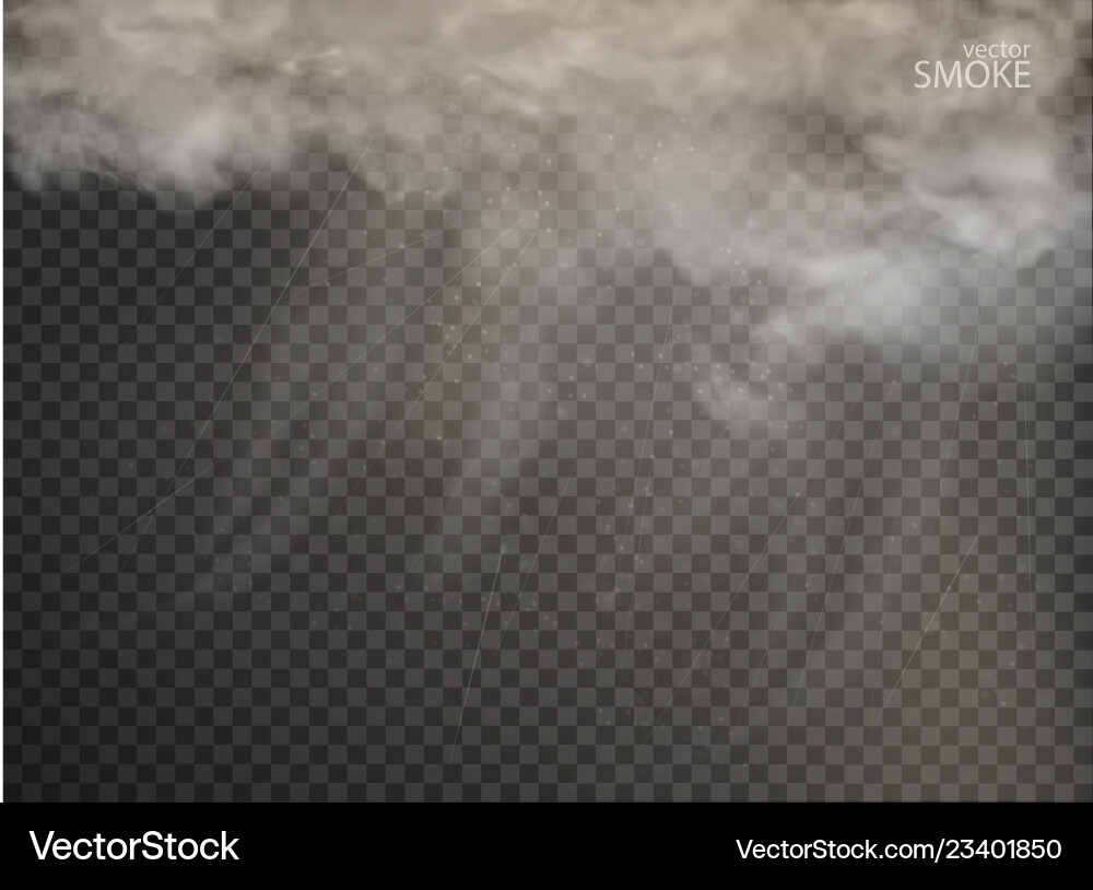 Clouds and Smoke Overlay Vector Image