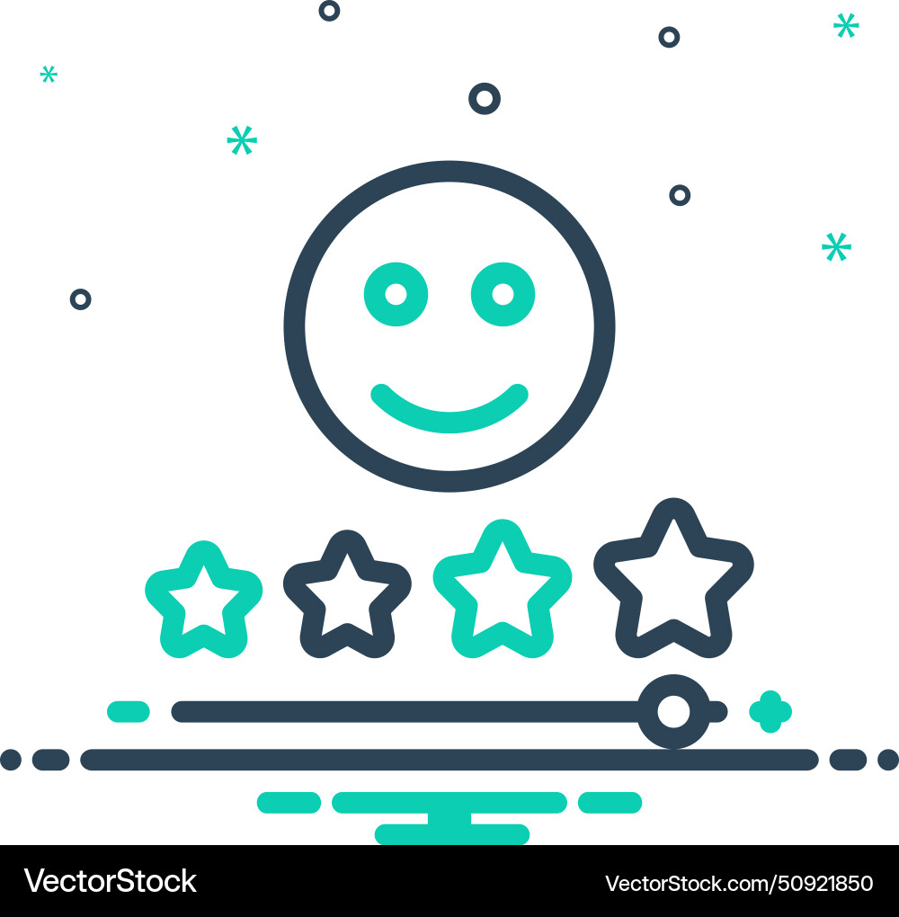 Customer satisfaction Royalty Free Vector Image