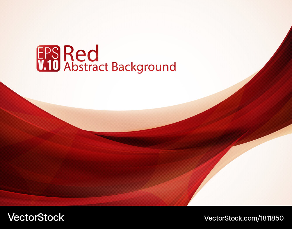 Red abstract background Royalty Free Vector Image