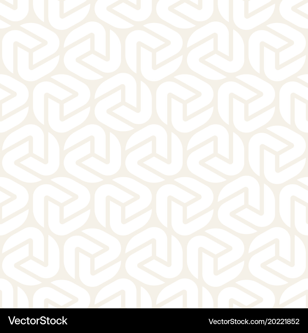 Subtle Hexagonal Stripes Pattern Vector Image
