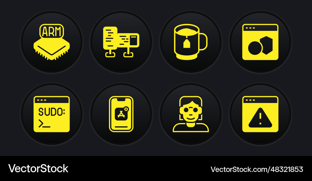 Code Terminal Software mobile Apps Hacker einstellen Code Terminal Software mobile Apps Hacker einstellen vektorbild
