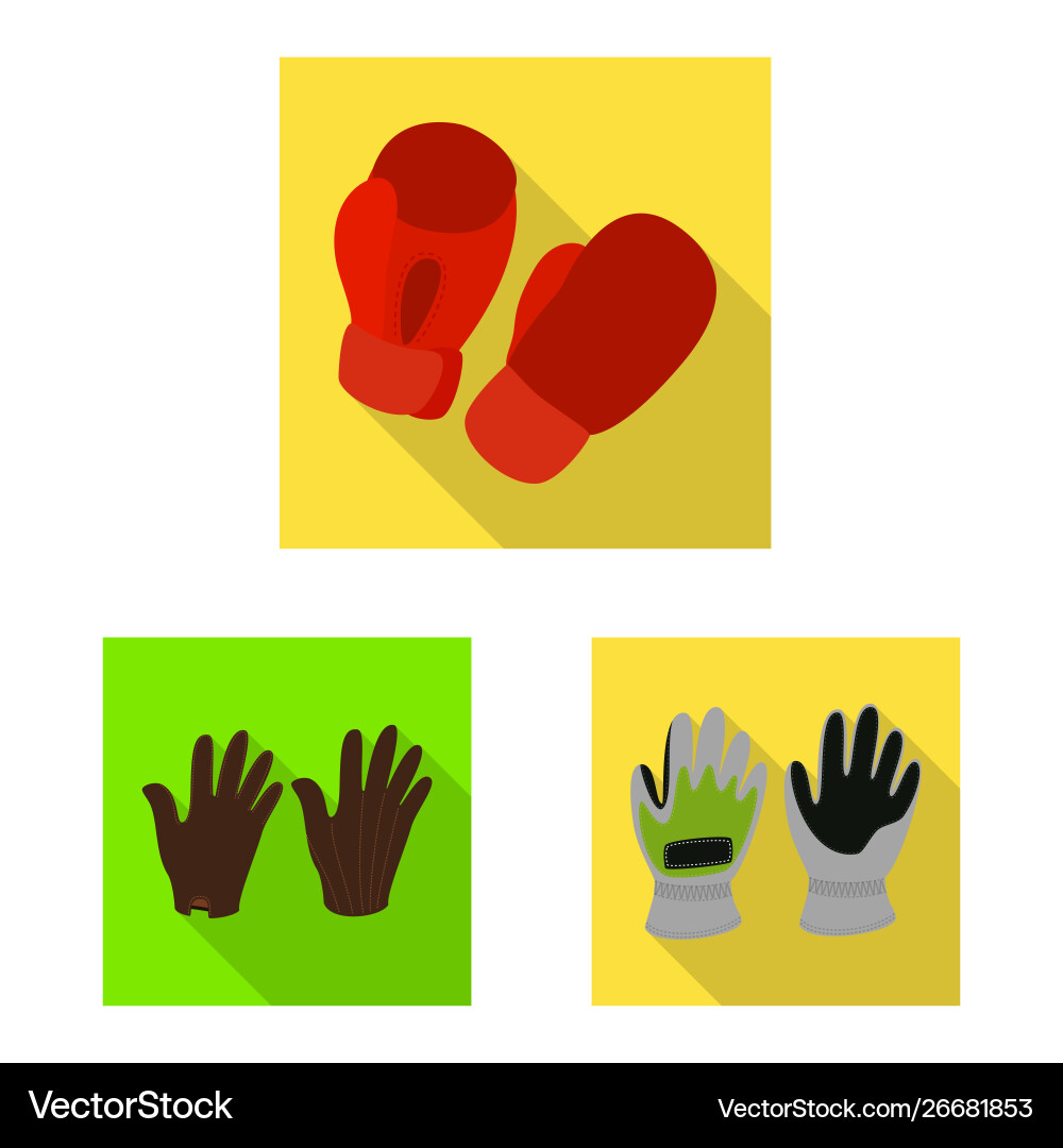 Design own and textile symbol set Vector Image