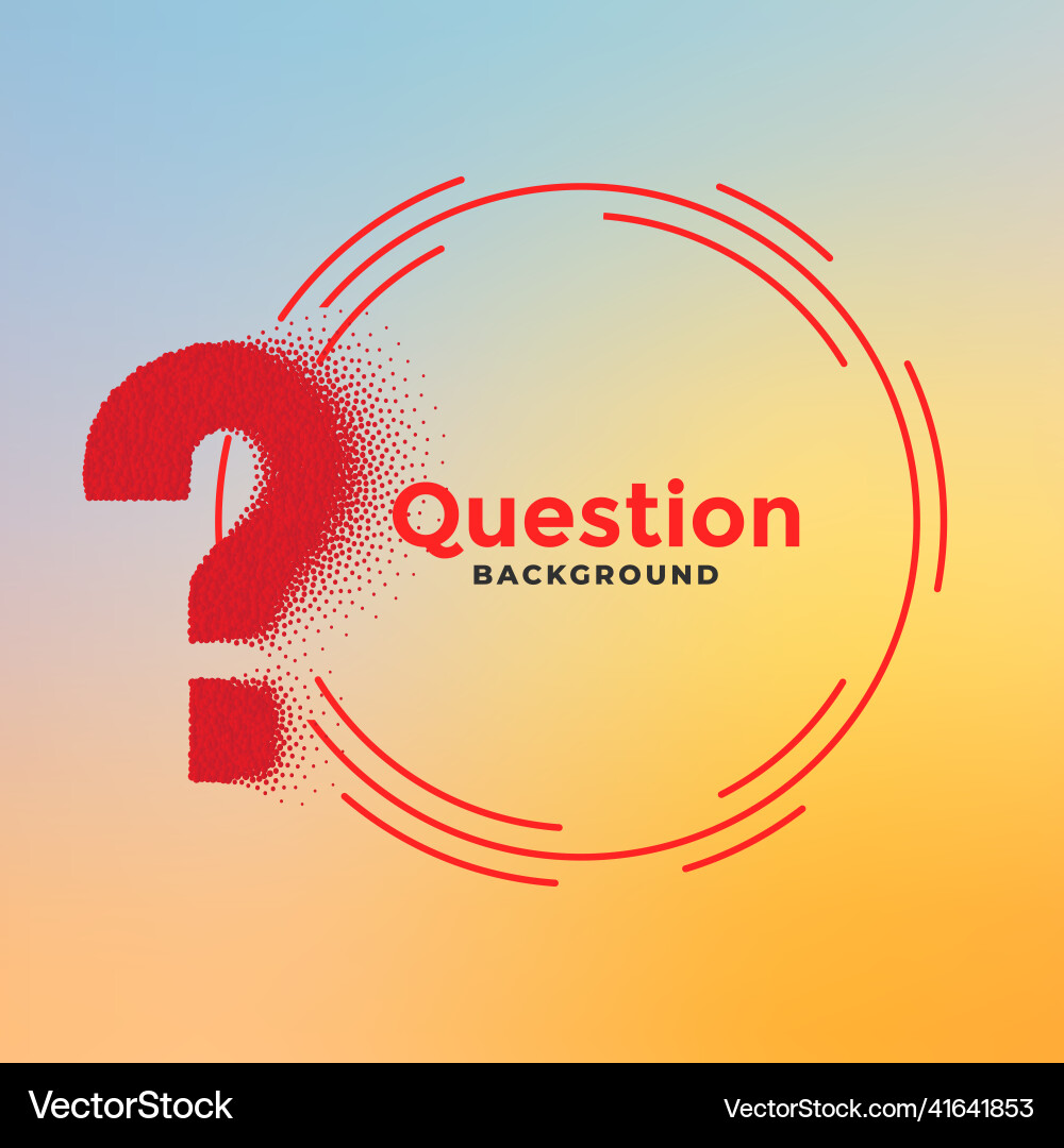 Help and support question mark background in full Help and support question mark background in full vector image