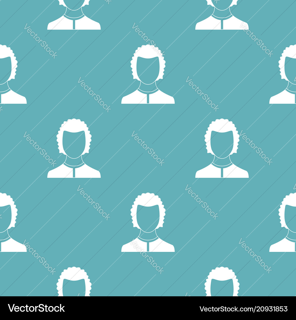 Man avatar pattern seamless Man avatar pattern seamless vector image