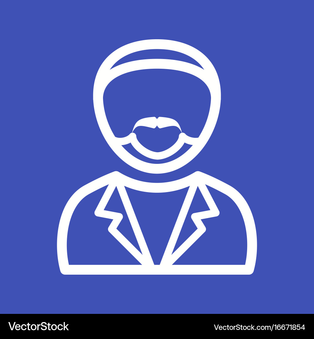 Man in tuxedo Vector Image