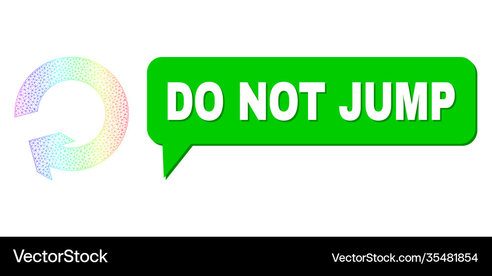 Rainbow mesh gradient rotate icon and do not jump Vector Image
