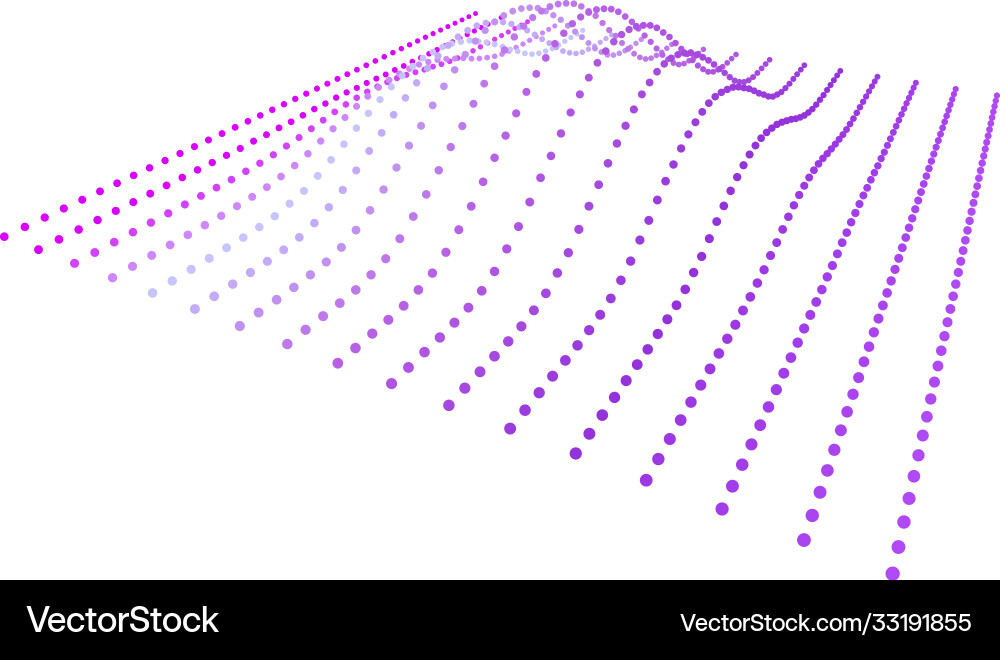 Data slice in volume function point Vector Image