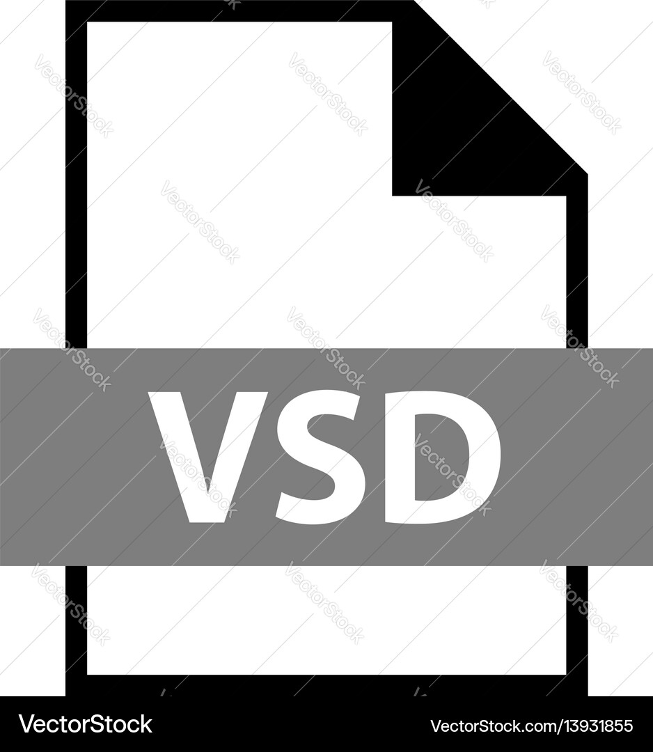 File name extension vsd type File name extension vsd type vector image