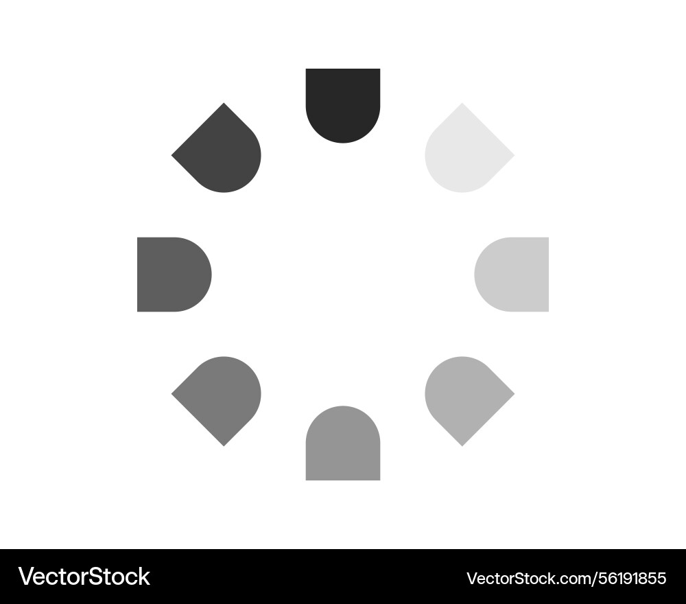 Loading bar status icon loaded icons download Vector Image