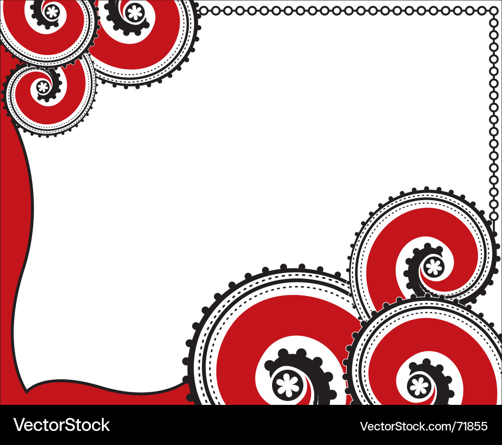 Pattern border Vector Image
