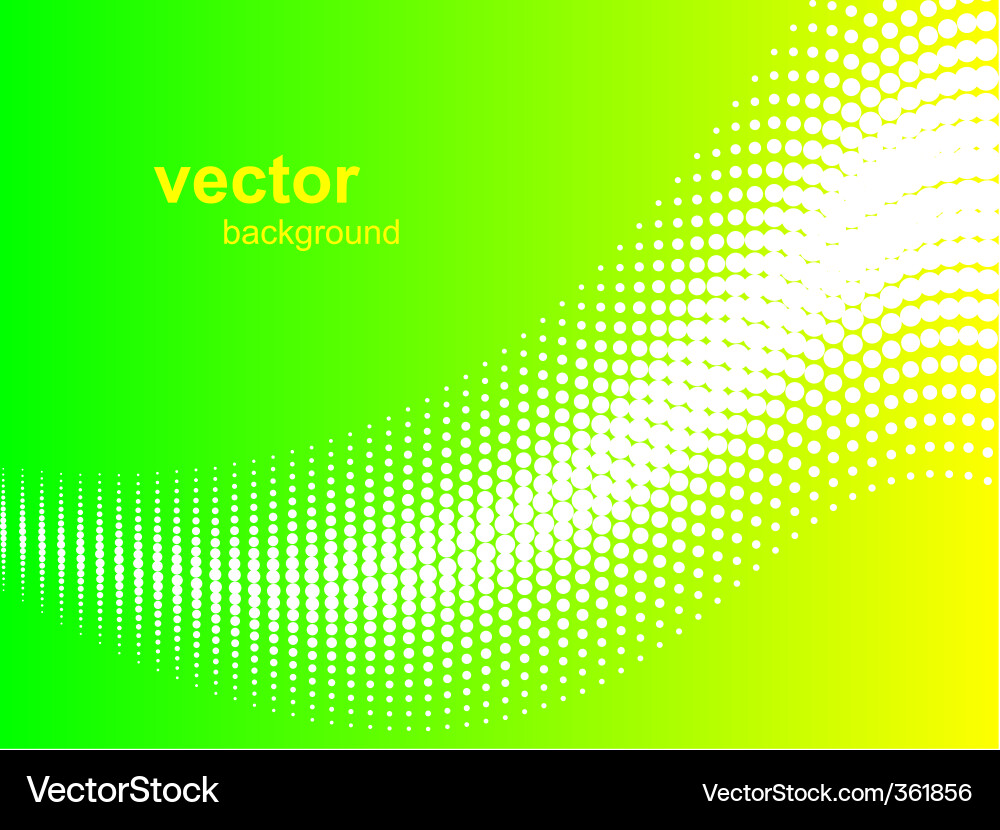 Abstract Halftone Pattern vector image
