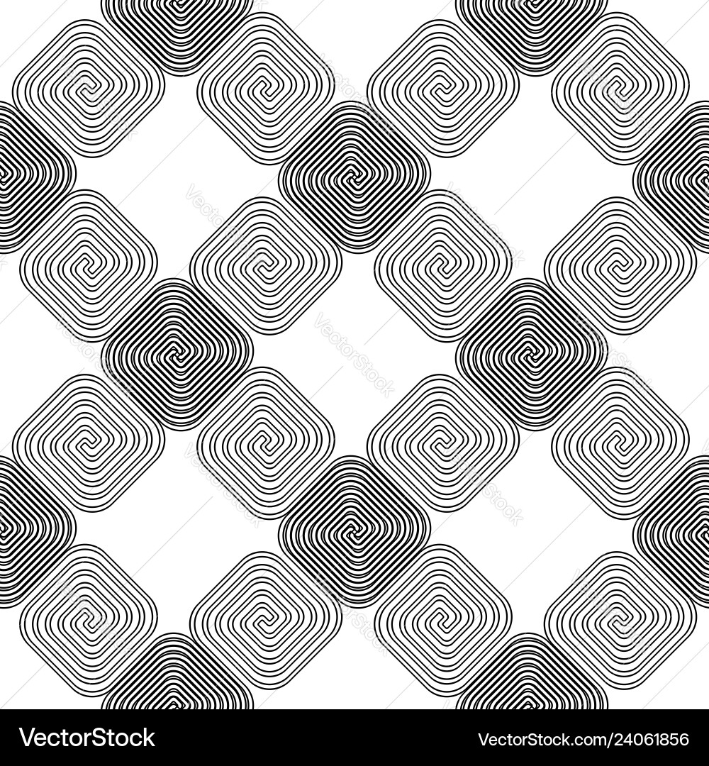 Design seamless spiral pattern Design seamless spiral pattern vector image