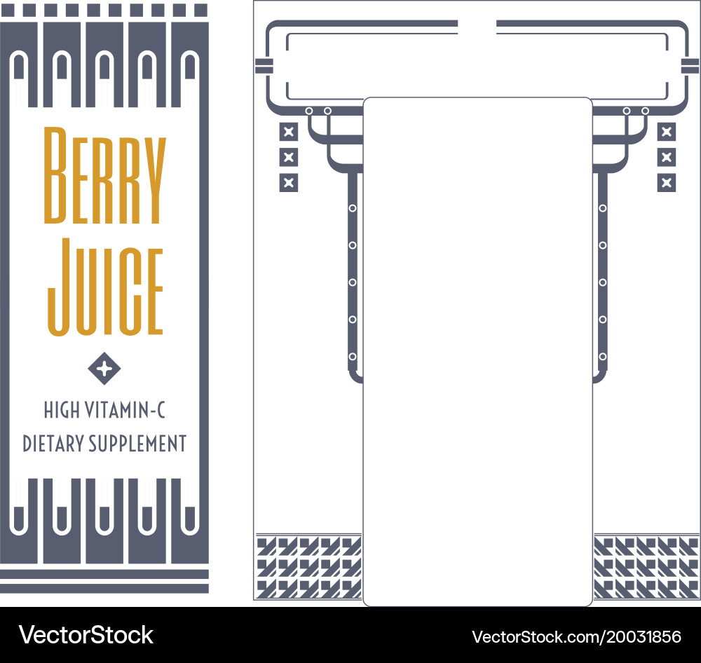 Set of decorative border frames vector image
