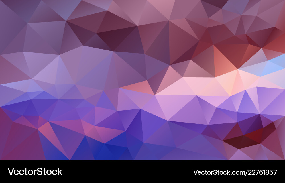 Abstract irregular polygonal background violet Abstract irregular polygonal background violet vector image