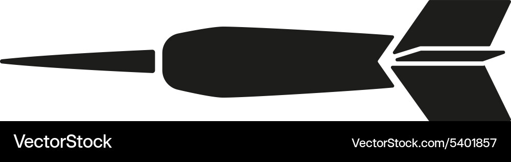 Dart icon game symbol flat Vector Image