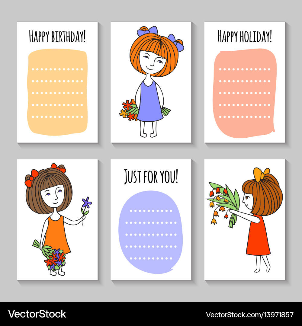 Print templates set Print templates set Vector Image