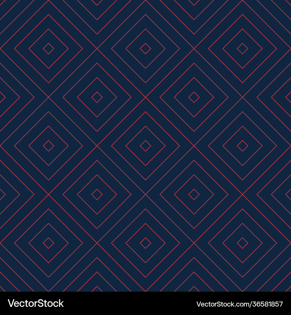 Red linear geometric pattern Red linear geometric pattern vector image