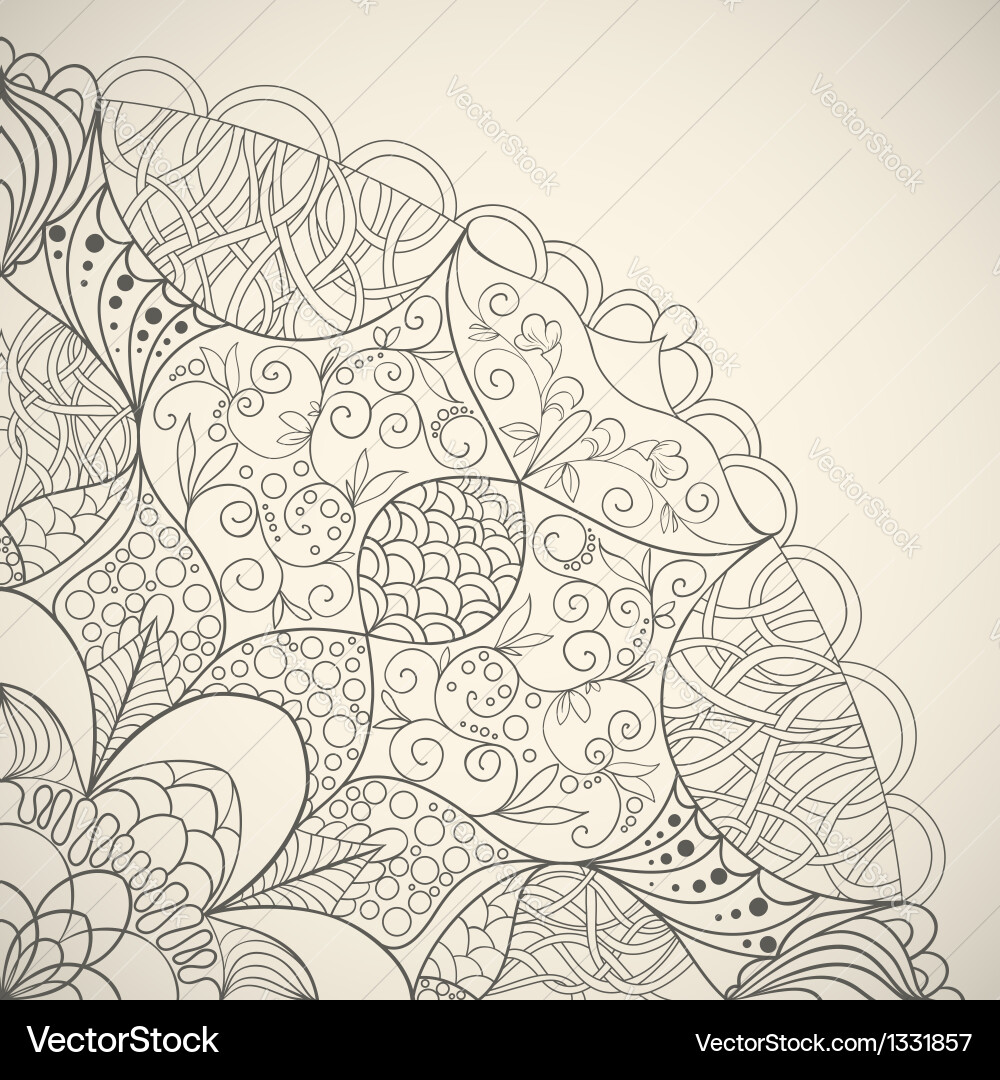 Template frame design for card Vector Image