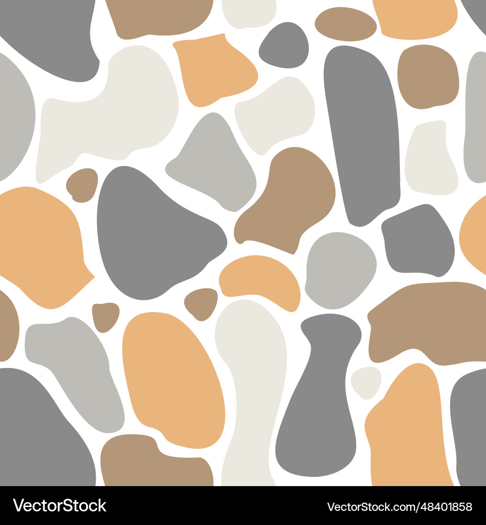Abstract autumn seamless pattern with spots Abstract autumn seamless pattern with spots vector image