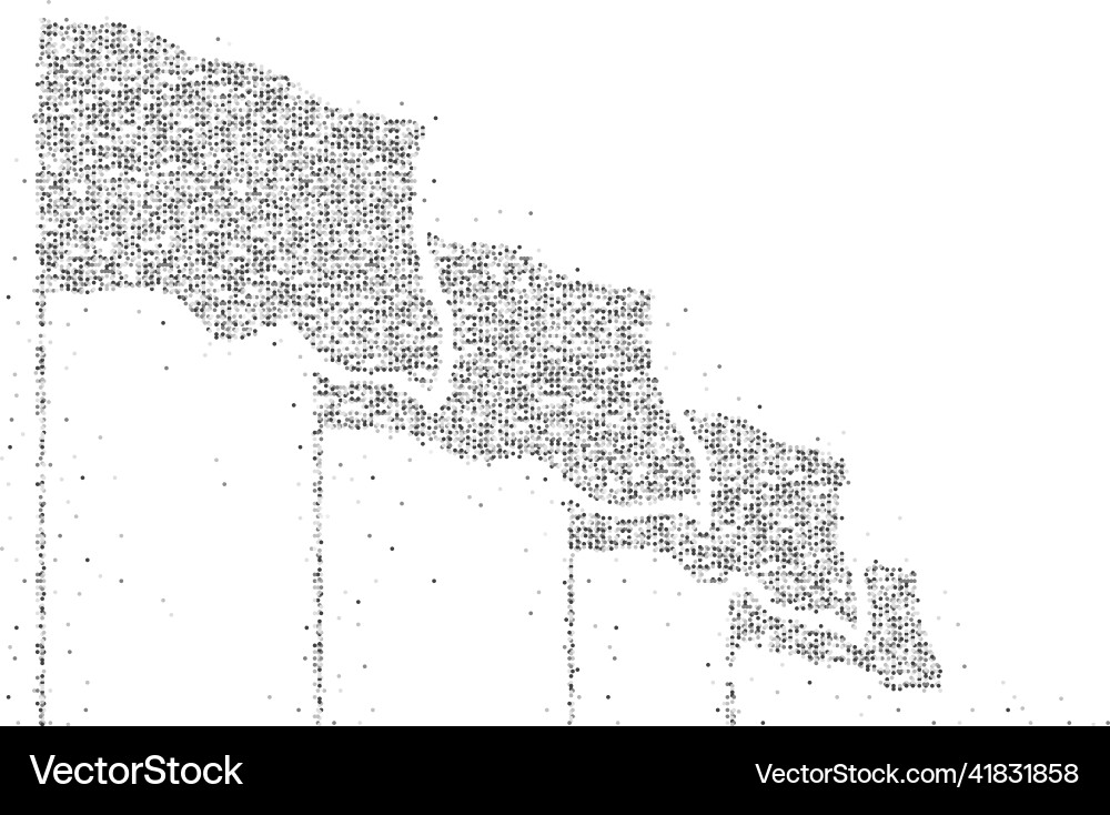 Abstract geometric circle dot molecule particle Abstract geometric circle dot molecule particle vector image