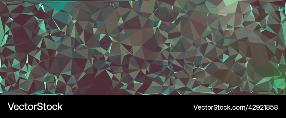 Abstract polygonal background triangular vector image