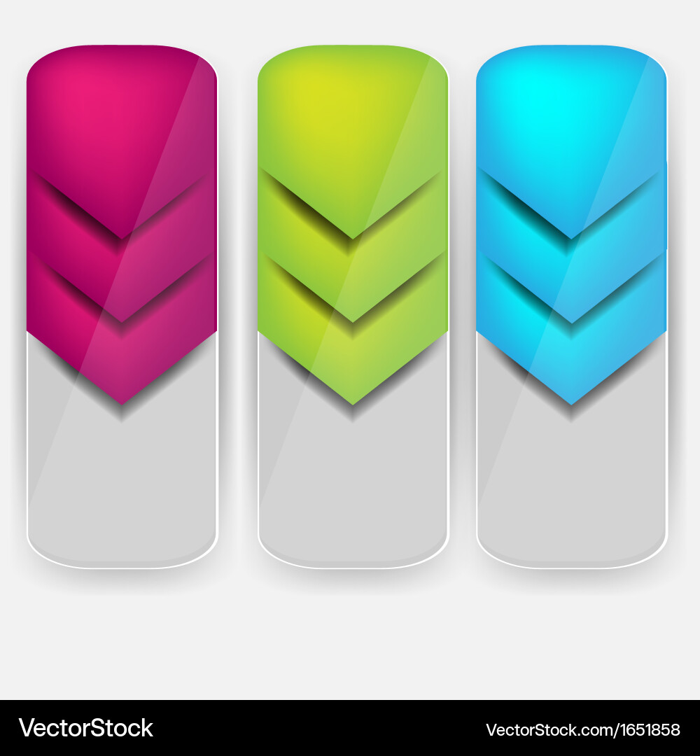 Background with abstract blank for text Vector Image