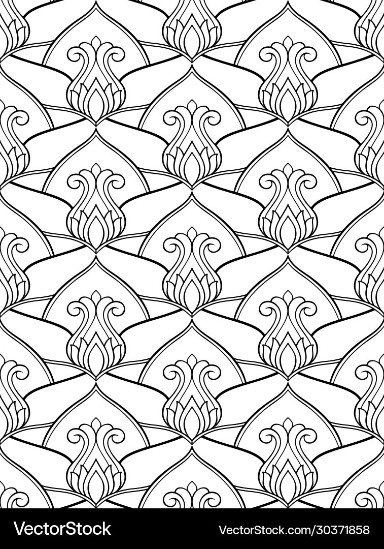Eleganter östlicher Ornament Eleganter östlicher Ornament vektorbild